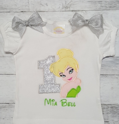Personalized Tinker-Bell Birthday T-Shirt