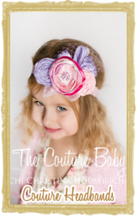 Baby, Toddler & Girl Couture Headbands Customized