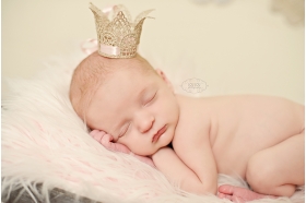 Mini Couture Lace Baby Crown