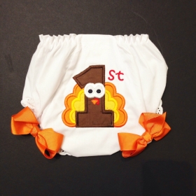 1st Thanksgiving Diaper Cover