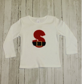 Santa Initial Shirt