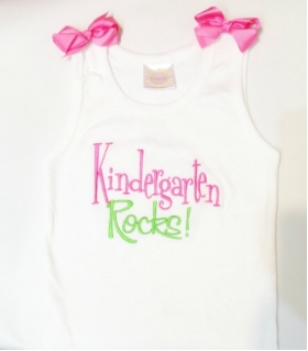 Kindergarten Rocks  Shirt Customize Colors!