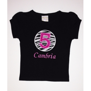 Age & Name Personalized Birthday Shirt