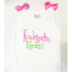 Kindergarten Rocks  Shirt Customize Colors!