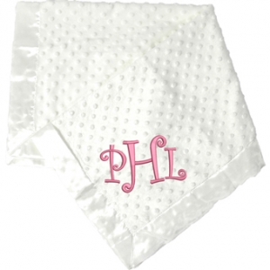 Personalized Blanket with Monogram