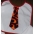 Customized Applique Bib with Tie DESIGN only
