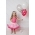 Hot Pink & Light Pink Crystal Crown & Age  Birthday Pettiskirt 2 Piece Set Ages 1 2 3 4 5