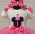 MINNIE MOUSE BirthdayHot Pink and White Polka Dot Personalized Shirt & Ribbon Polka Dot  Ribbon Tutu 3 Piece Set