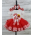 Farm Theme Custom Red & White Gingham Personalized Ribbon Tutu 3 Pc Set  Age 1 2 3 4 5 6 7