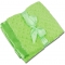 Lime Green Personalized Minky Blanket