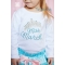 Miss Month Sparkle Crown Birthday Shirt