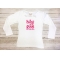 Big Sis or Little Sis Hot Pink Chevron Personalized Shirt or Onesie