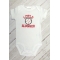 Layette with Baseball Design and "Little Slugger" Phrase