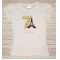 Eiffel Tower Sparkle Personalized Birthday Shirt